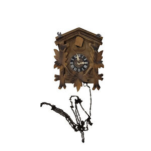 Vintage Cuckoo Clock Brown Clocks Swedish Clocks Time Black Forest